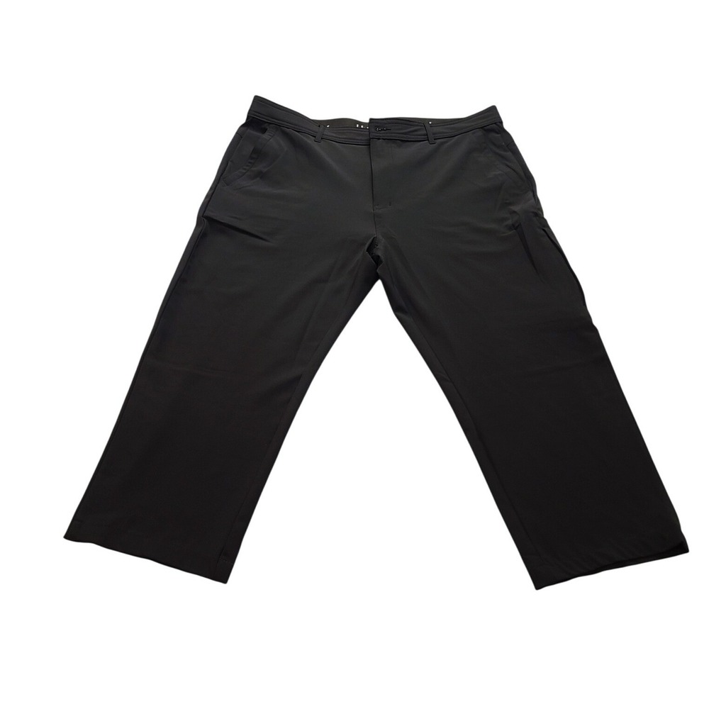 Hurley Performance Stretch Pants Men's‎ 36x30 Dark Grey Zip Fly Button Closure